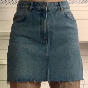Topshop Jean Skirt